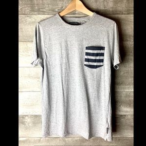 French Connection short sleeve grey t shirt medium
